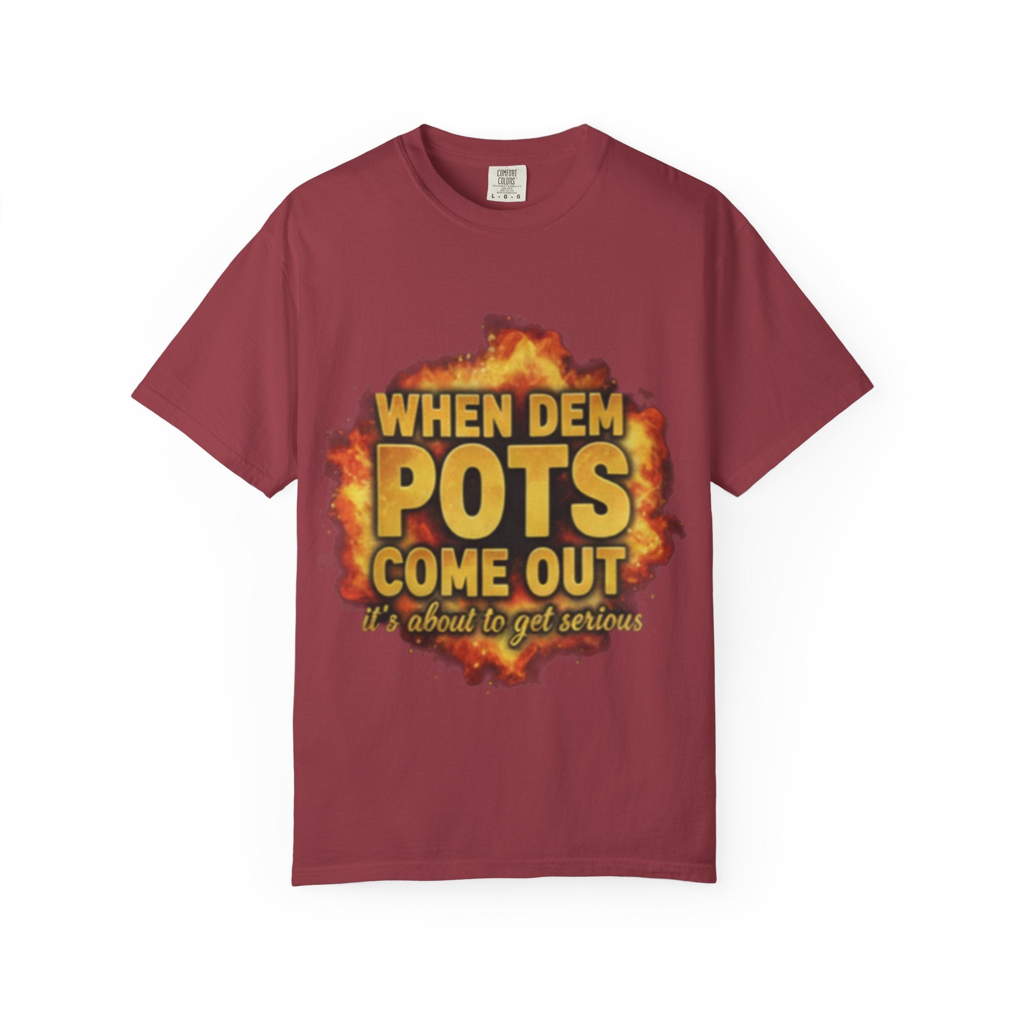 Unisex Where Dem Pots T-shirt
