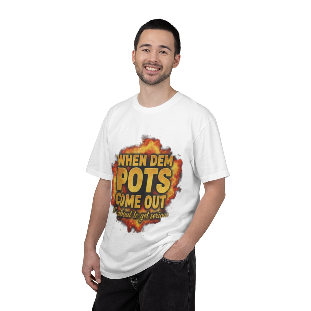 Unisex Where Dem Pots T-shirt