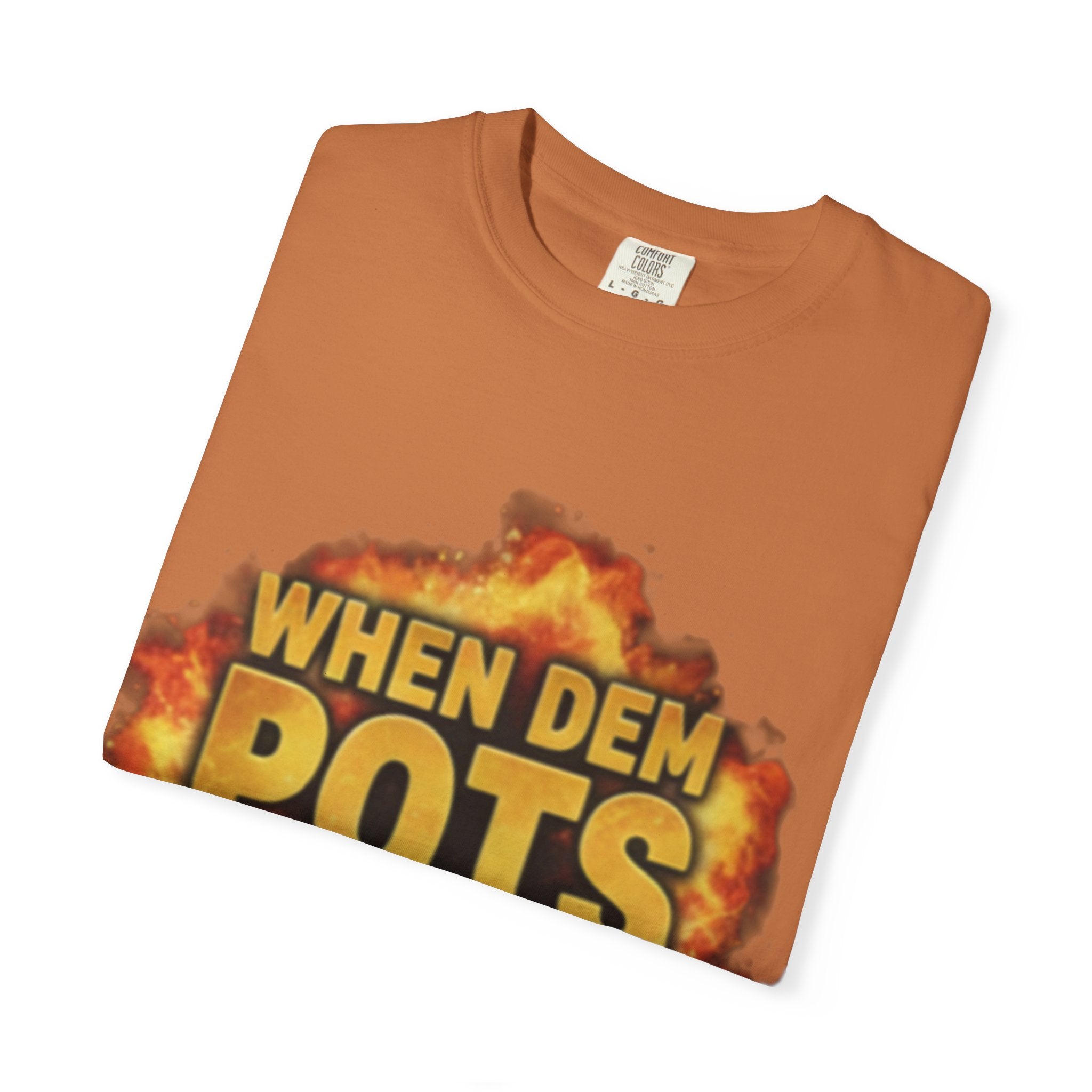 Unisex Where Dem Pots T-shirt