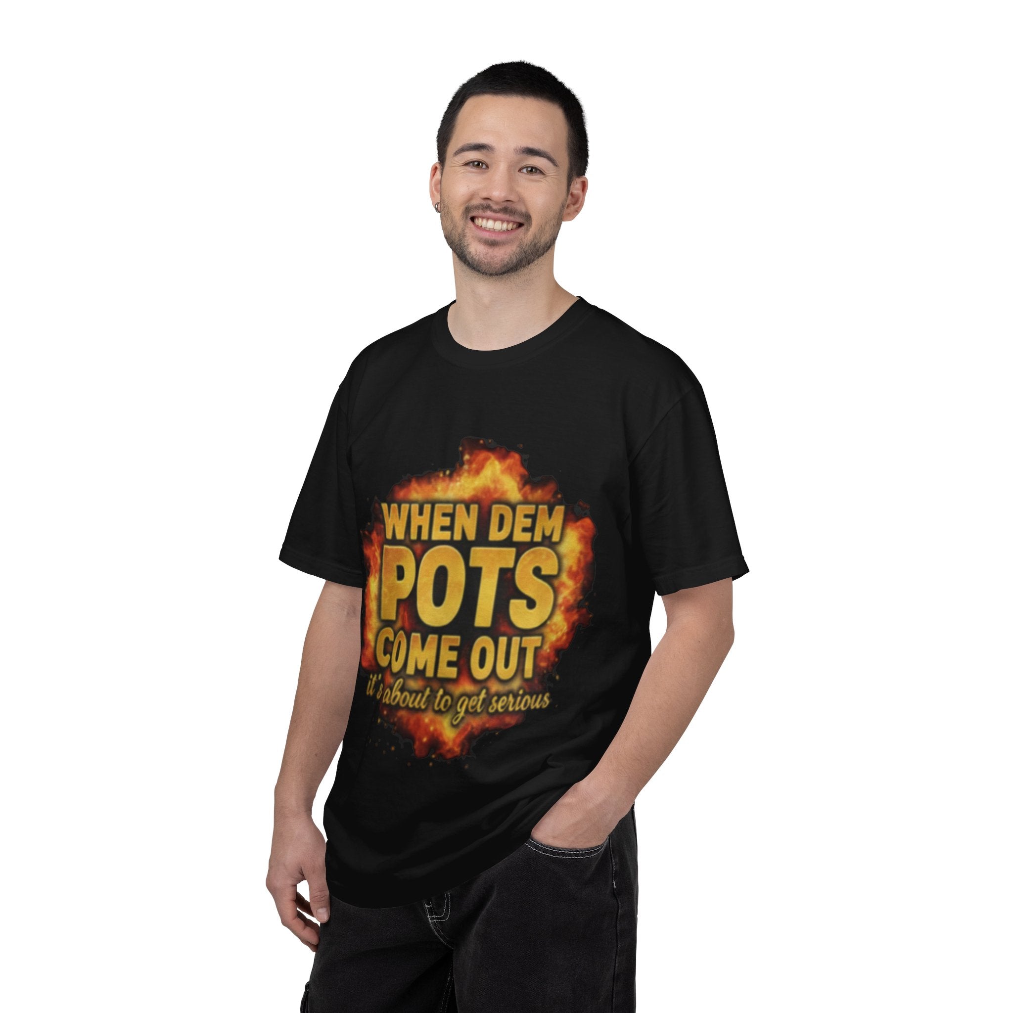 Unisex Where Dem Pots T-shirt