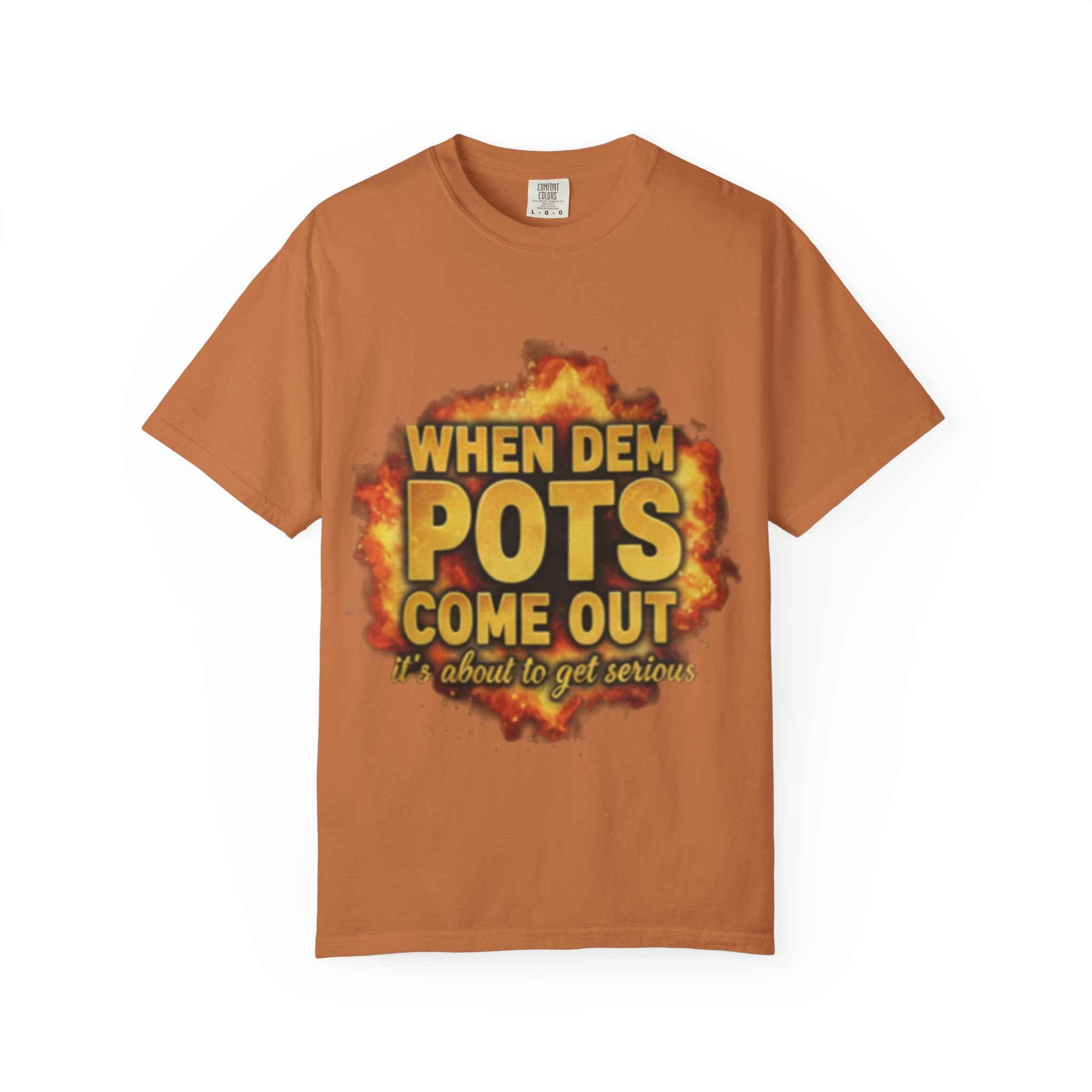 Unisex Where Dem Pots T-shirt