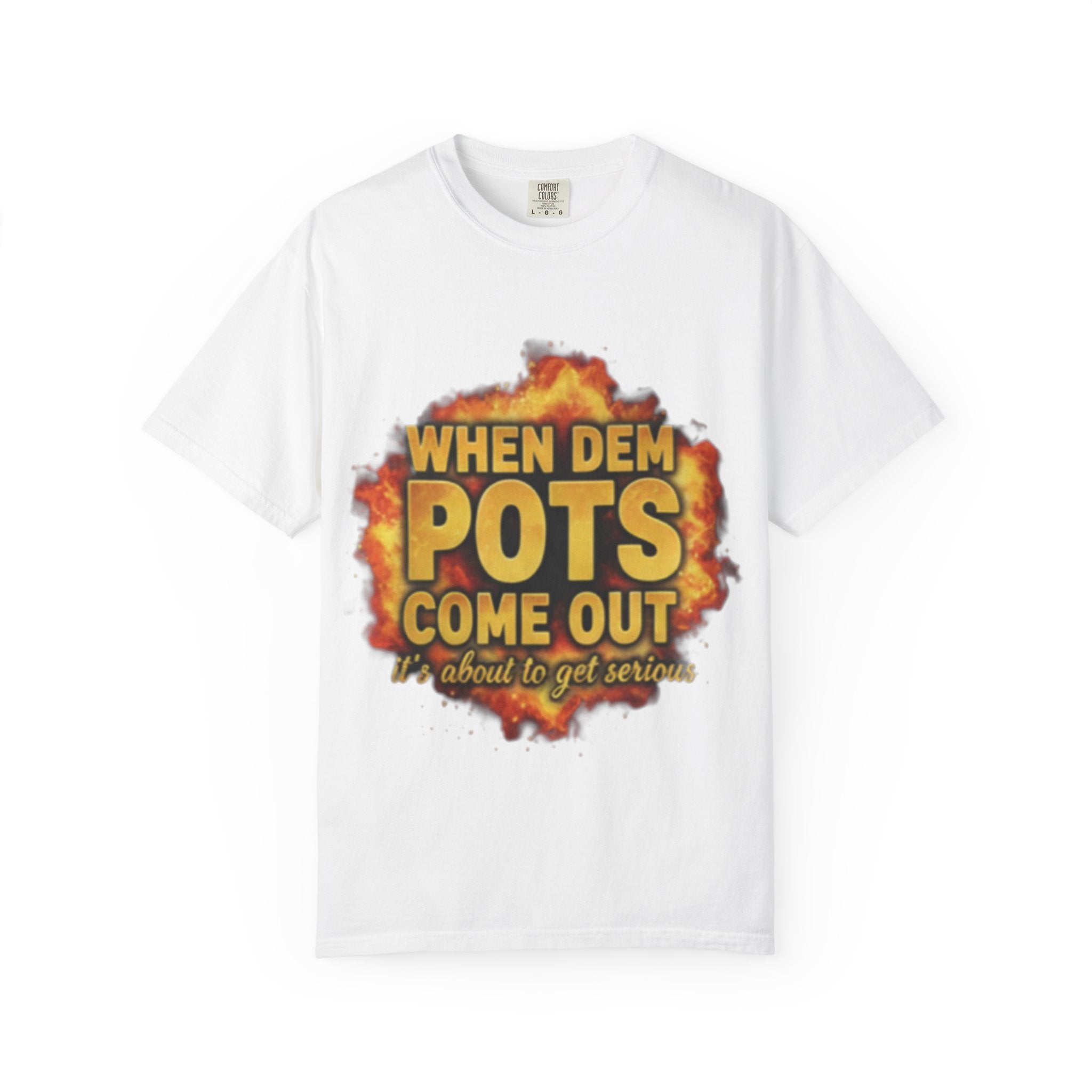 Unisex Where Dem Pots T-shirt
