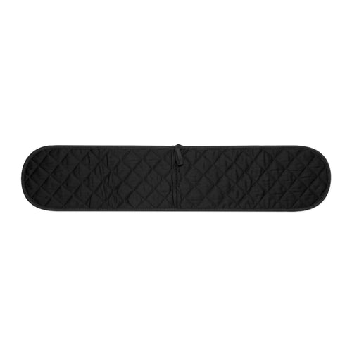 Oven Mitts - Double Pot Holder with 'Too Hot To Handle' Flame Design, Heat-Resistant Kitchen Protector