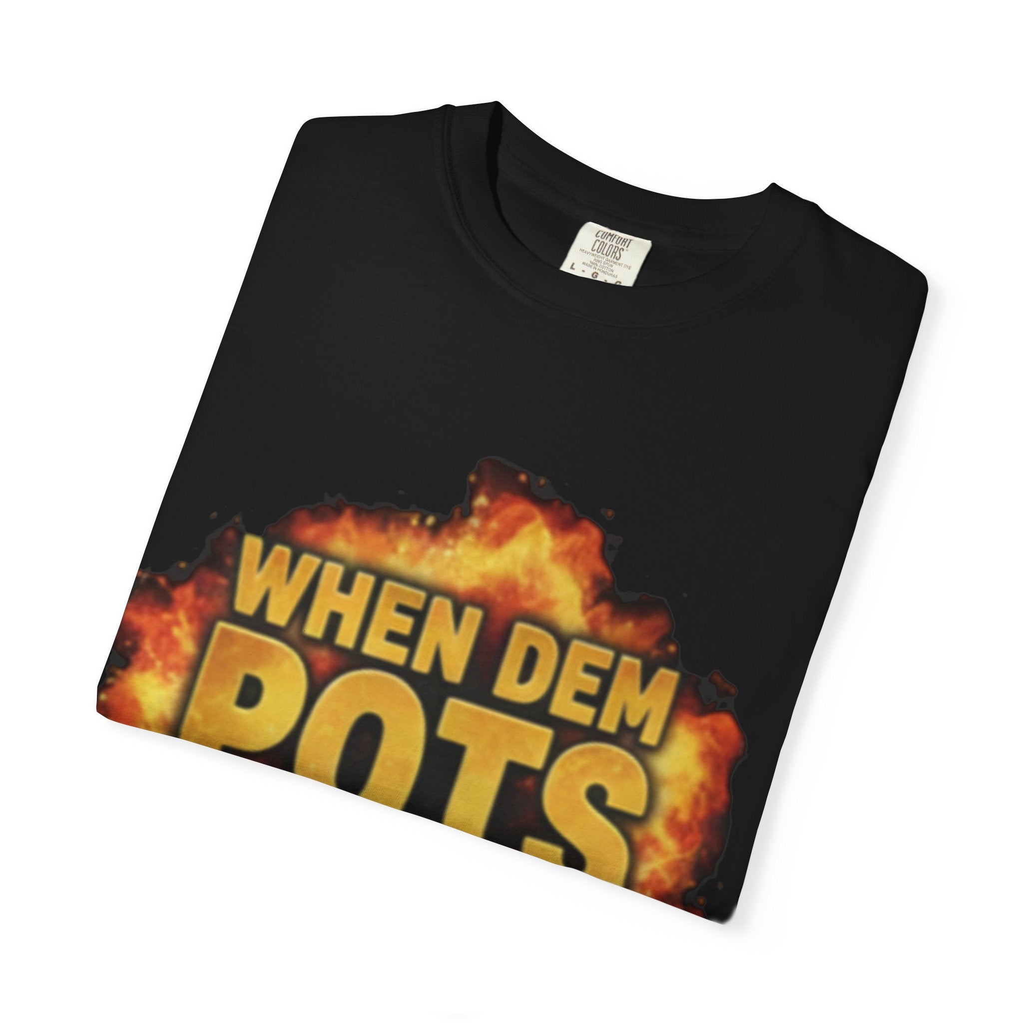 Unisex Where Dem Pots T-shirt