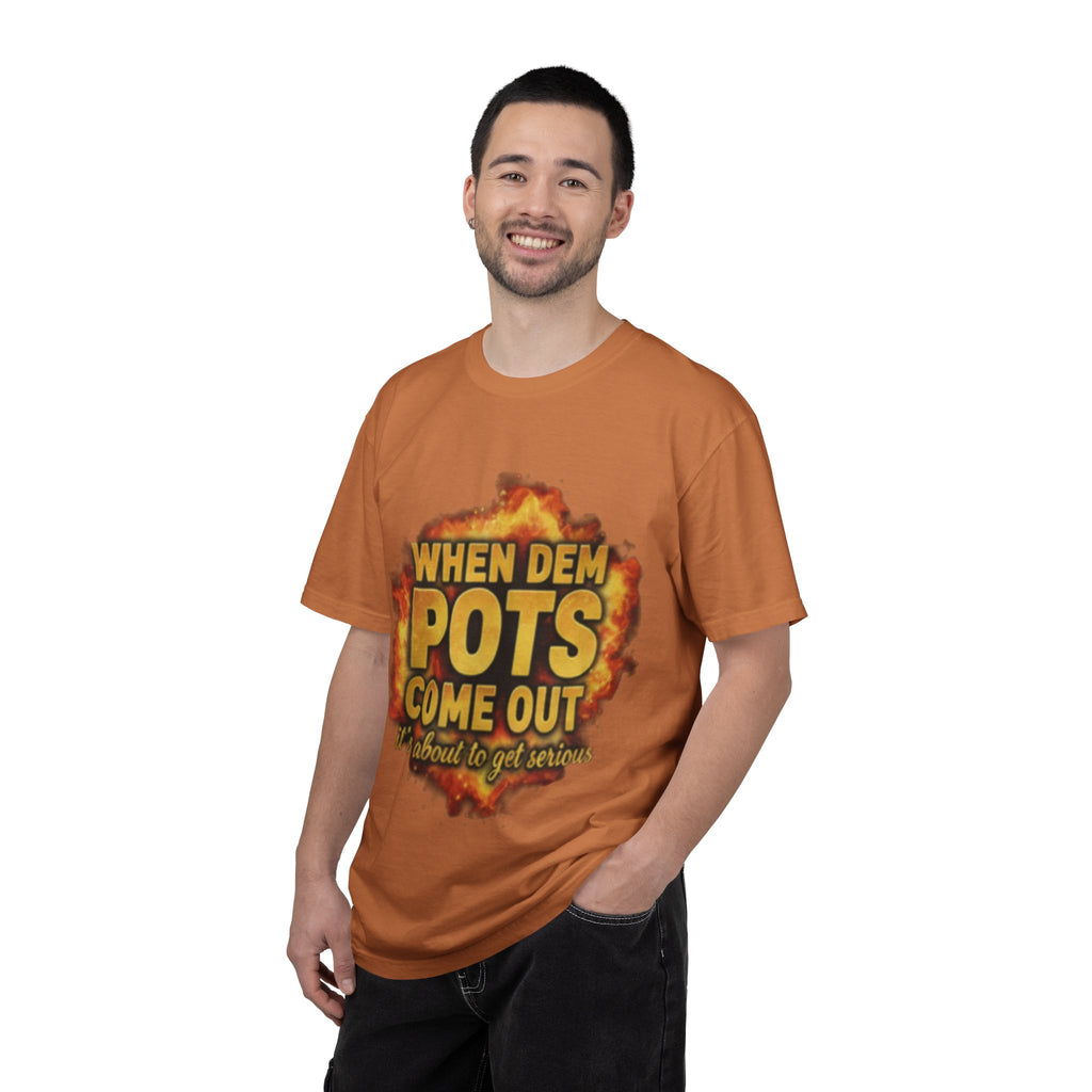 Unisex Where Dem Pots T-shirt